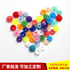 T5 Plastic Buckle Factory Direct Supply Jianhe Brand Color Resin Plastic Button/diy Clothes Accessories Four-in-one Buckle