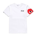 White sleeves with half heart