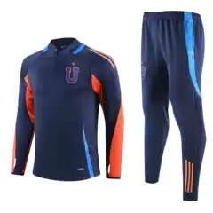 2627 New Model Malaga Wales Chile University Scotland Set Half-Zip Training Suit Sports Set Long Sleeve