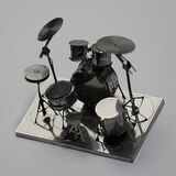 3D металлическая головоломка-барабан модель DIY ручной сборки креативные украшения для взрослых развивающие игрушки подарочный набор