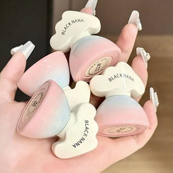 Black Nana Cloud Mist Lip Mud Salt Boiled Water Matte Matte Not Easy to Fade Whitening Pure Desire Lip Glaze