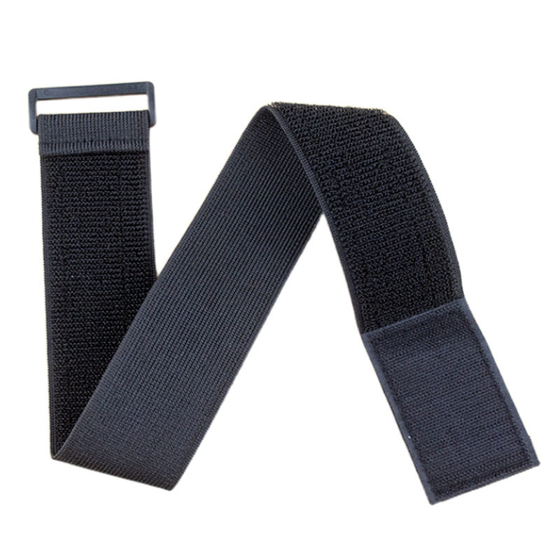 Strong self-adhesive female buckle elastic velcro tie belt waist cargo fixed binding belt for two three-legged legged straps
