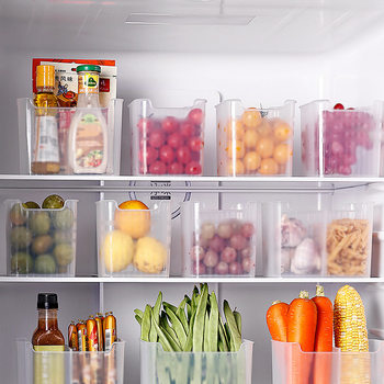 Refrigerator Side Door Storage Box Portable Multifunctional Classification Refrigerator Storage Box Household Large Capacity Expansion Refrigerator Box