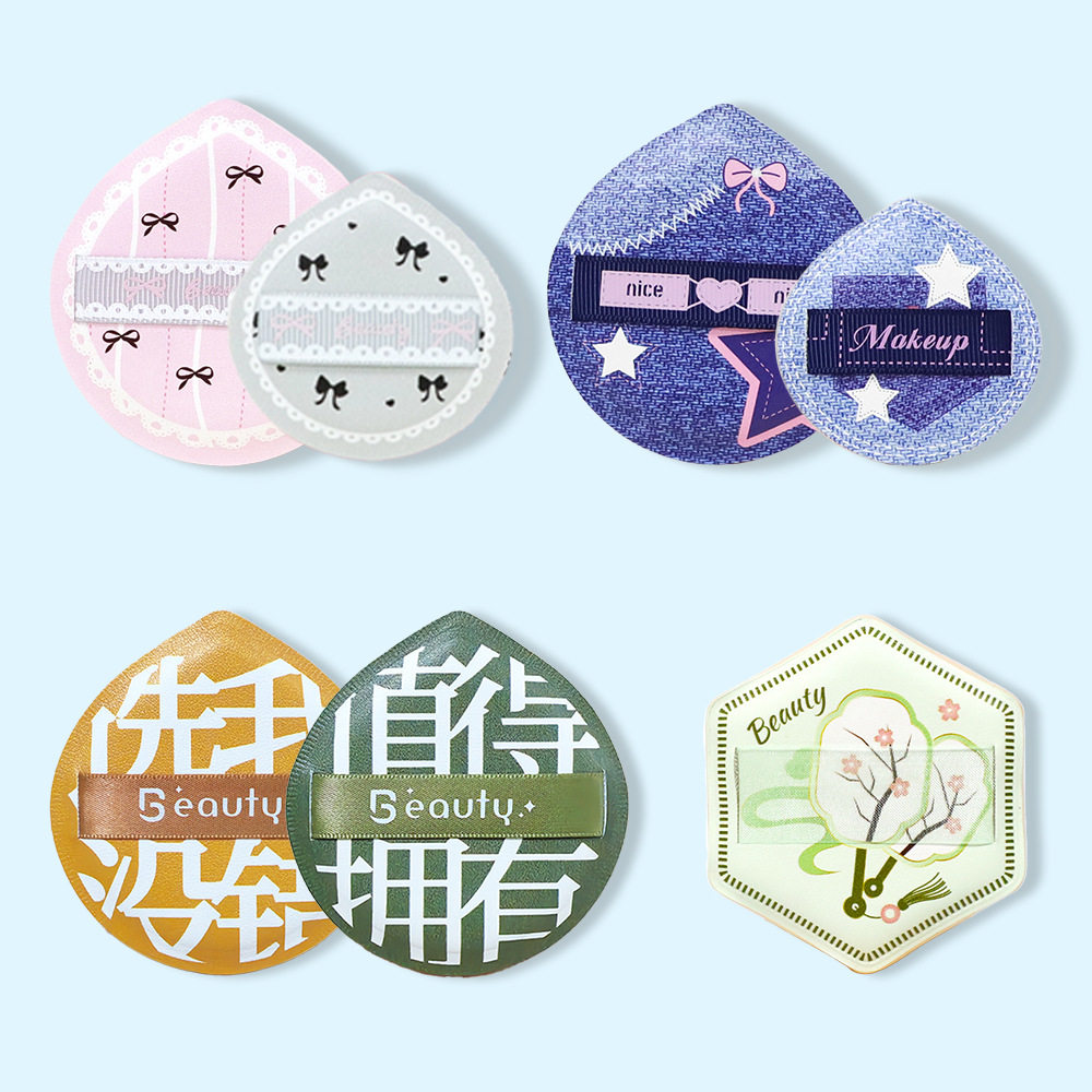 Factory Direct Sales Air Cushion Marshmallow Powder Puff, No Powder, Super Soft Wet and Dry Makeup Tool Sponge Powder Puff Set