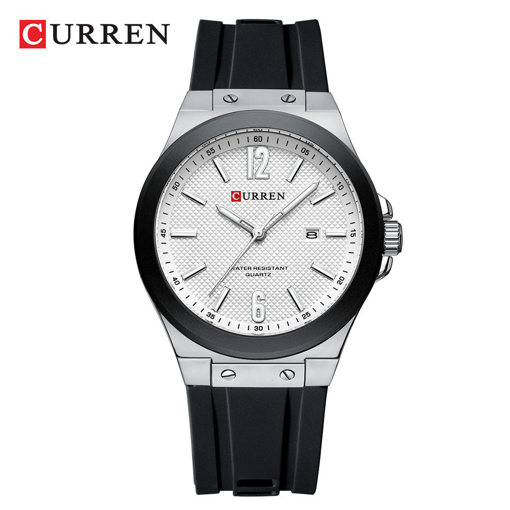 Curren/Crane 8467 Men's Watch Calendar Men's Tape Watch Casual Men's Watch Foreign Trade Watch
