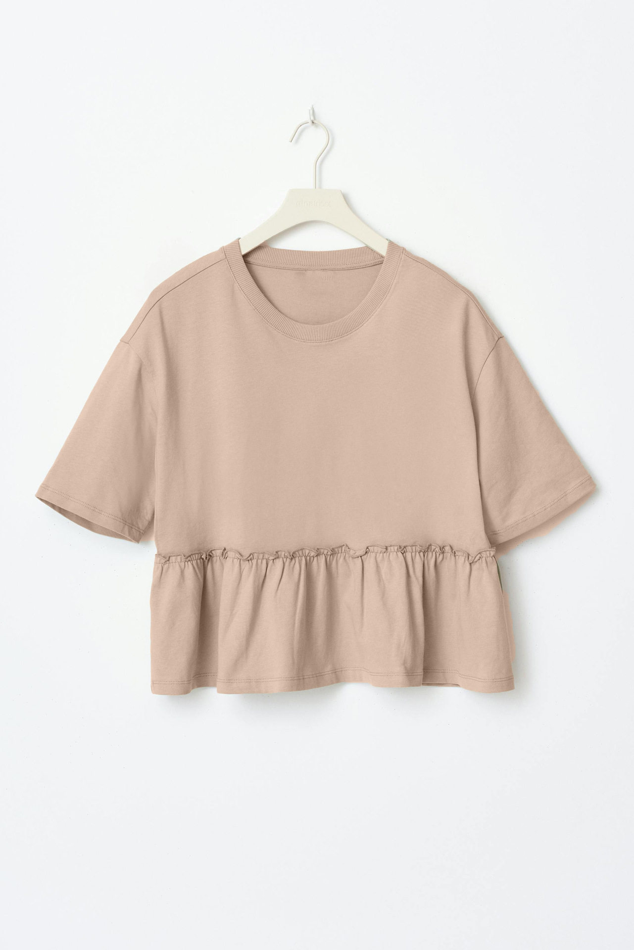 Cotton Pleated T Shirt Soft Loose Fit Round Neck Casual Everyday Wear Wholesale Available fast shipping