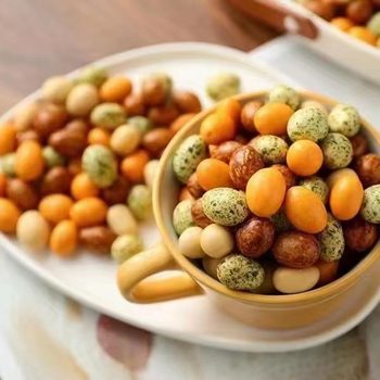 Colorful Peanut Beans 2.5kg Bulk Wrapped Peanuts Casual Snack Snack Meals Wholesale