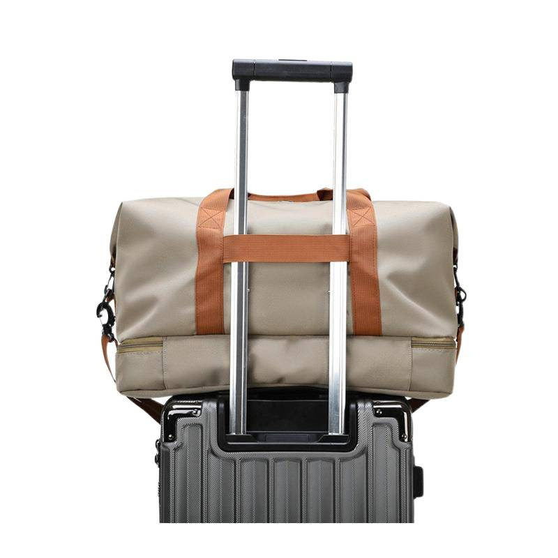 Travel Bag, Handbag, Short-Distance Travel, Large-Capacity Canvas Bag for Men and Women, Luggage Bag, Short-Distance Travel, Lightweight, Sporty and Durable