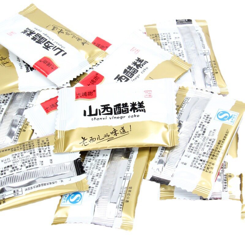 Shanxi Da Hua Shu Shanxi Vinegar Cake 500g Sea Buckthorn Fruit Cake Individual Snack Pack Hongwu Color Snack