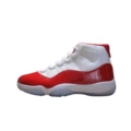 White and red high tops