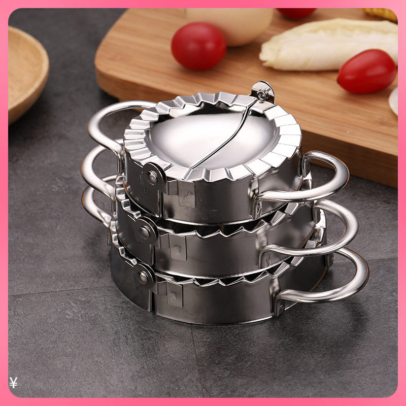 ✅ Manufacturer Wholesale 304 Stainless Steel Dumpling Mold for Home Use, New Model for Quickly Making Dumplings