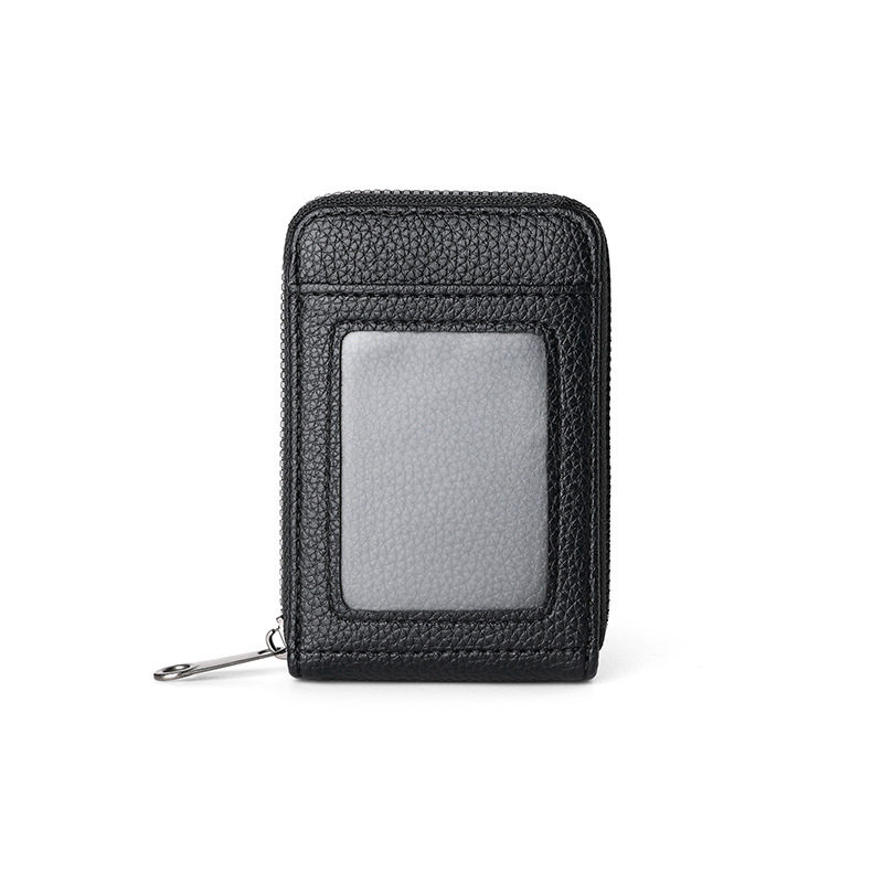 Cross-border New Arena Card Bag Korean-style Portable Women's Short Bank Card Holder Business Card Holder Vertical Zipper Clutch