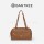 Сумка tree wind letter bag из воловьей кожи растительного дубления, бостонская сумка большой емкости для пригородных поездок, сумка для боулинга подмышками, женская mini 2