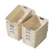 Plastic Storage Basket Household Large Cabinet Sundry Storage Basket Living Room Snack Toy Storage Box Dormitory Storage Basket
