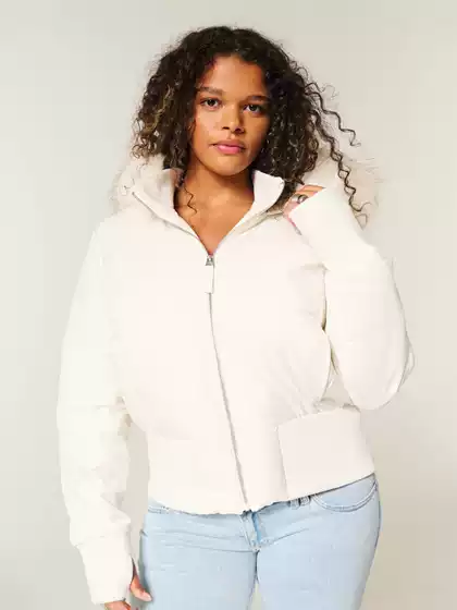 Fur Collar Hooded Zip-Up Cotton Jacket European and American Cross-Border 2025 Autumn New Casual Style Warm Cotton Jacket
