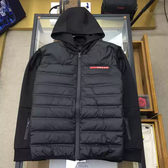 25FW New Moncler TNF Miu Miu Prada TB Hooded Down Jacket for Women and Men
