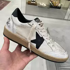 New Korean-Style Gg Star Distressed Sneakers, Retro Couple Casual Comfortable Classic Versatile Height-Increasing White Shoes