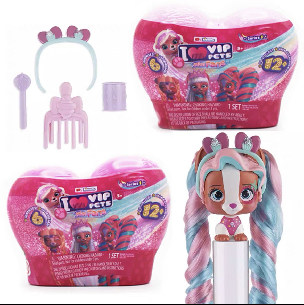 American genuine VIP shampoo Pet Hair Doll Doll cute cute pet surprise blind box girl children's toy
