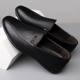 Men's Leather Shoes 2025 New Breathable Casual Pea Shoes Slip-on Leather Shoes Soft Bottom Soft Surface Driving Casual Men's Shoes