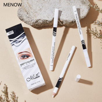 Meinuo P112 makeup pen lying silkworm pen eyeliner MENOW white eyeliner glue pen easy to color without dizzy makeup
