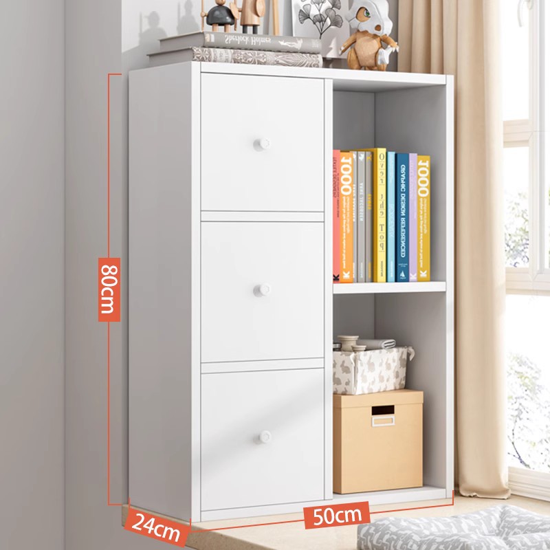 书架飘窗柜一体书柜储物柜收纳置物柜卧室榻榻米柜落地窗台小书架