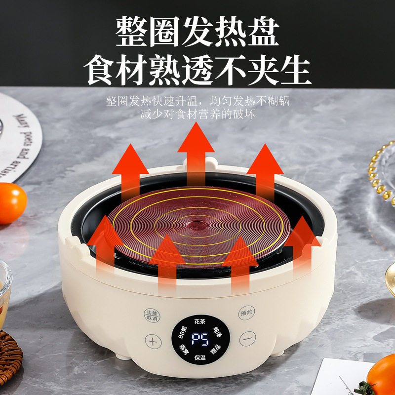 代发玻璃家用全自动多功能花茶壶煮水壶炖煮一体保温养生壶煮茶器