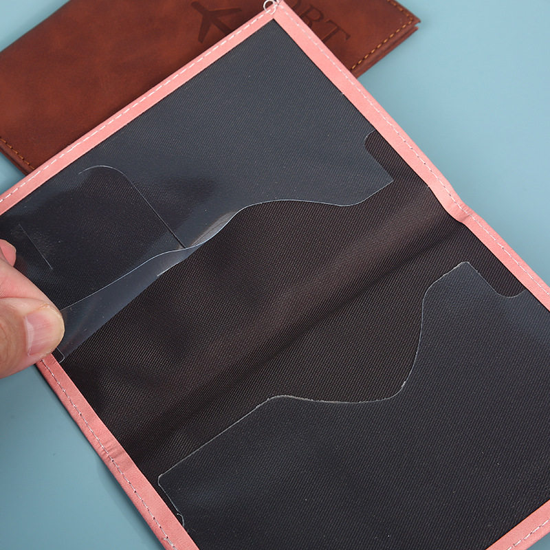 New In-Stock Passport Cover, Customizable Multi-Color Passport Bag, Multi-Functional Multi-Card Slot Passport Holder, Leather-Like Anti-Theft Bag