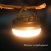 Camping Rechargeable Led Portable Light, Camping Equipment, Tent Light, Handheld Light, Camping Atmosphere Light, Waterproof and Dimmable