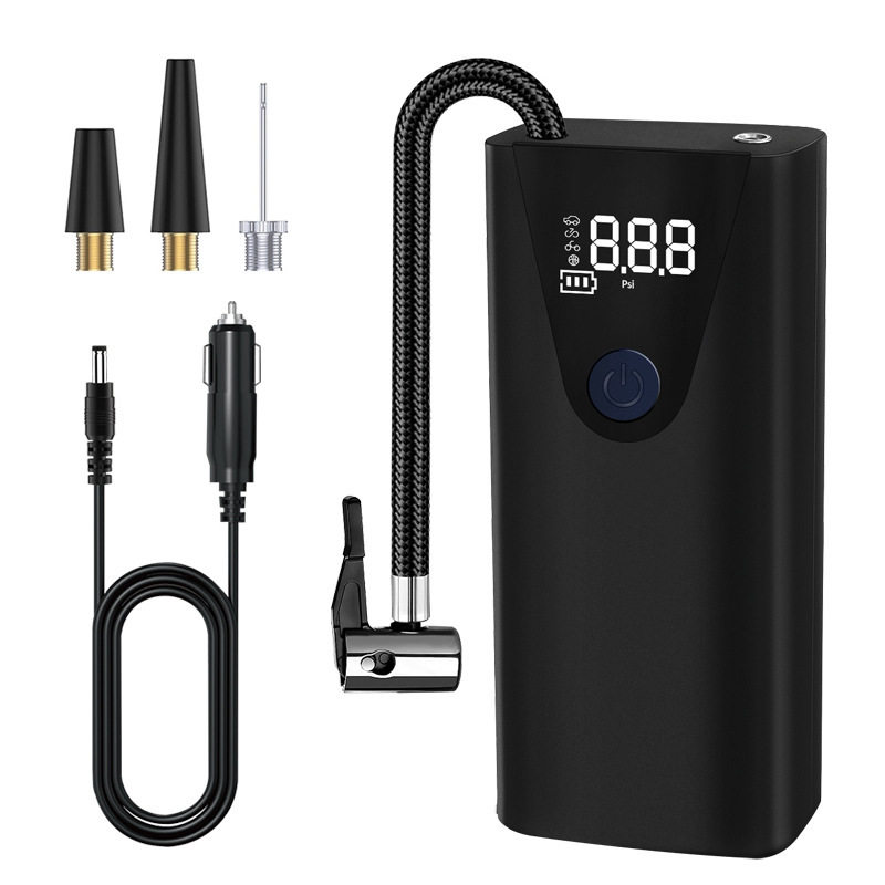 Cross-border car inflator car electric car battery car multifunctional portable handheld digital display inflator