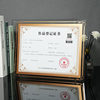 Simple soft small A4 mounting frame 21 * 28.5CM software copyright glass photo frame work registration shell decoration