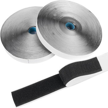 Strong glue hook and loop Velcro car mat fixed hook and loop anti-mosquito screen window self-adhesive back glue hook and loop