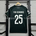 2627 real madrid away no. 25 diomande + champions league armband