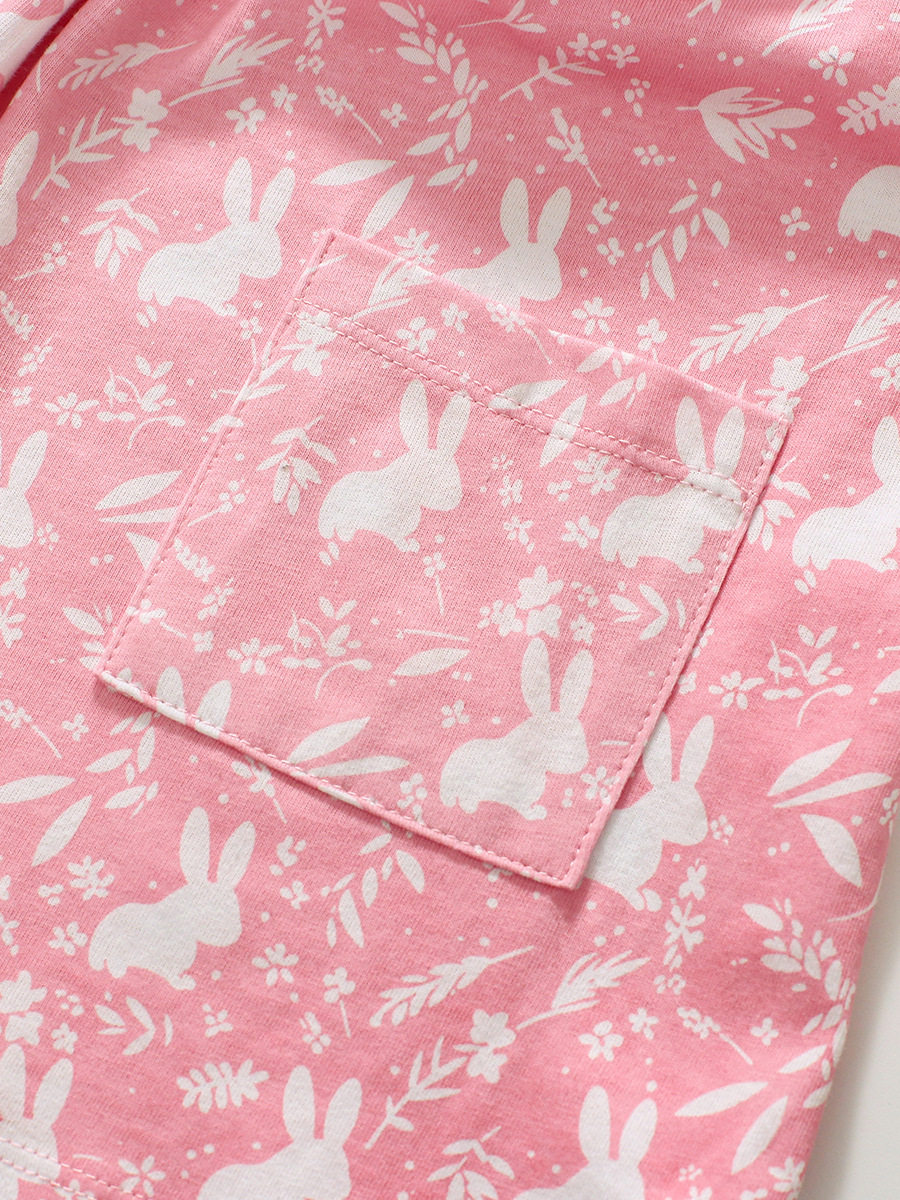 Girls' Summer Doll Collar Cute Princess Dress, Short-Sleeve Girls' Dress