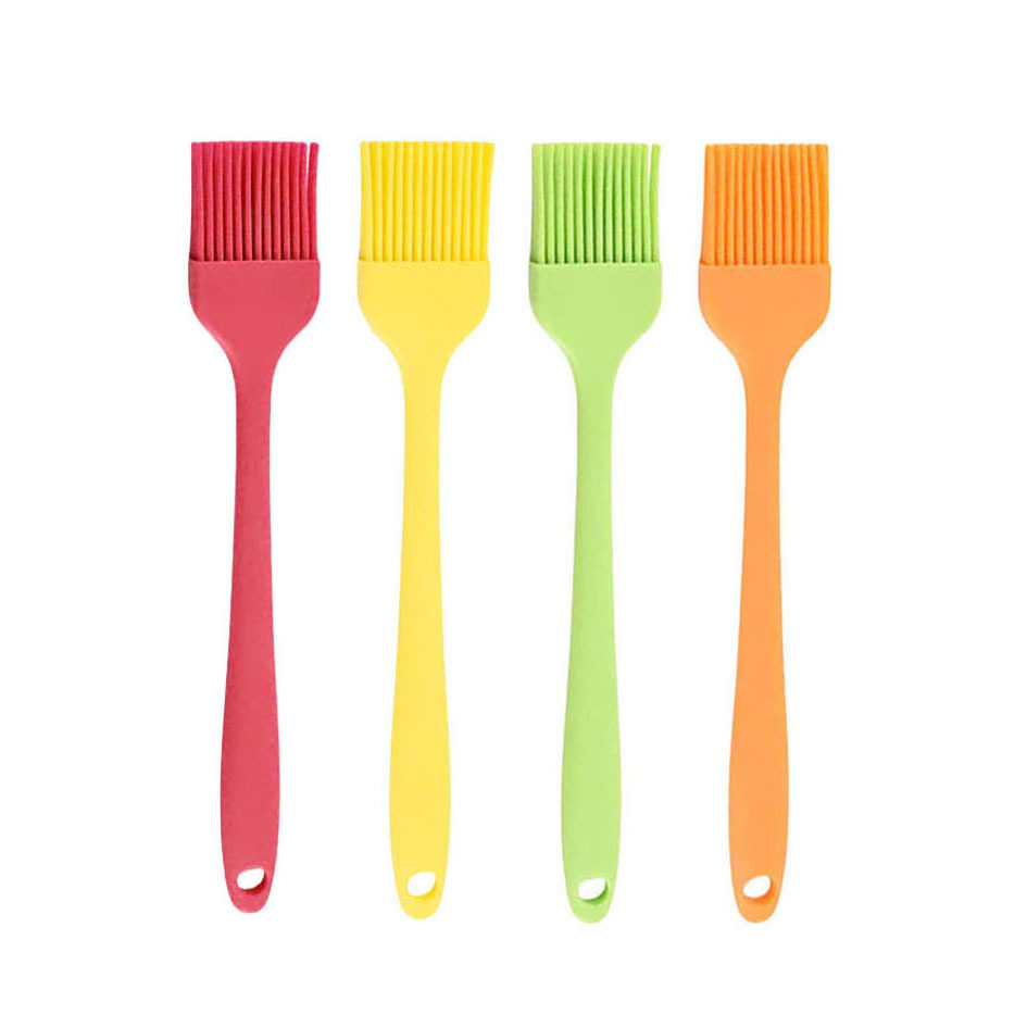 Spot wholesale small one high temperature resistant silicone oil Brush cake cream barbecue brush kitchen baking tools