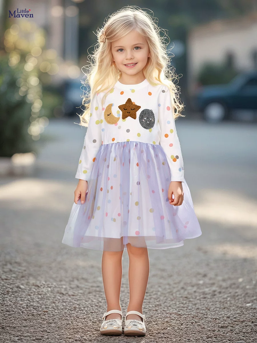 New [Style] Girls' Dress, Autumn Tulle Kids' Skirt, Cute Baby Skirt