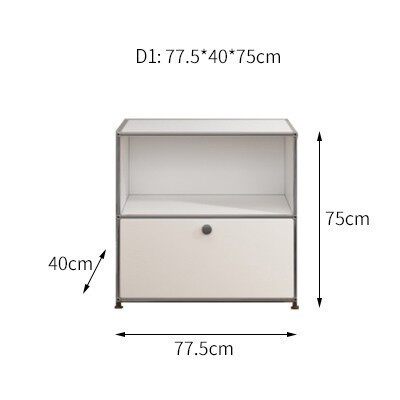 白いシングルキャビネットd1タイプ