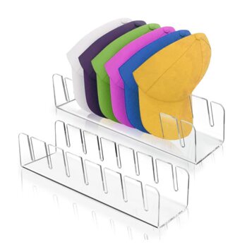 Acrylic Hat Rack Transparent Peaked Cap Baseball Cap Storage Display Rack Baseball Cap Holder