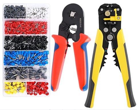 【压线钳套装】跨境货源手动多功能管型冷压钳电工工具压线钳套装