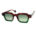 Tortoiseshell gradually turns green