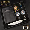 Anime Death Note L Necklace Luke Keychain Feather Pen Yagami Moon Wholesale Dropshipping Gift Box