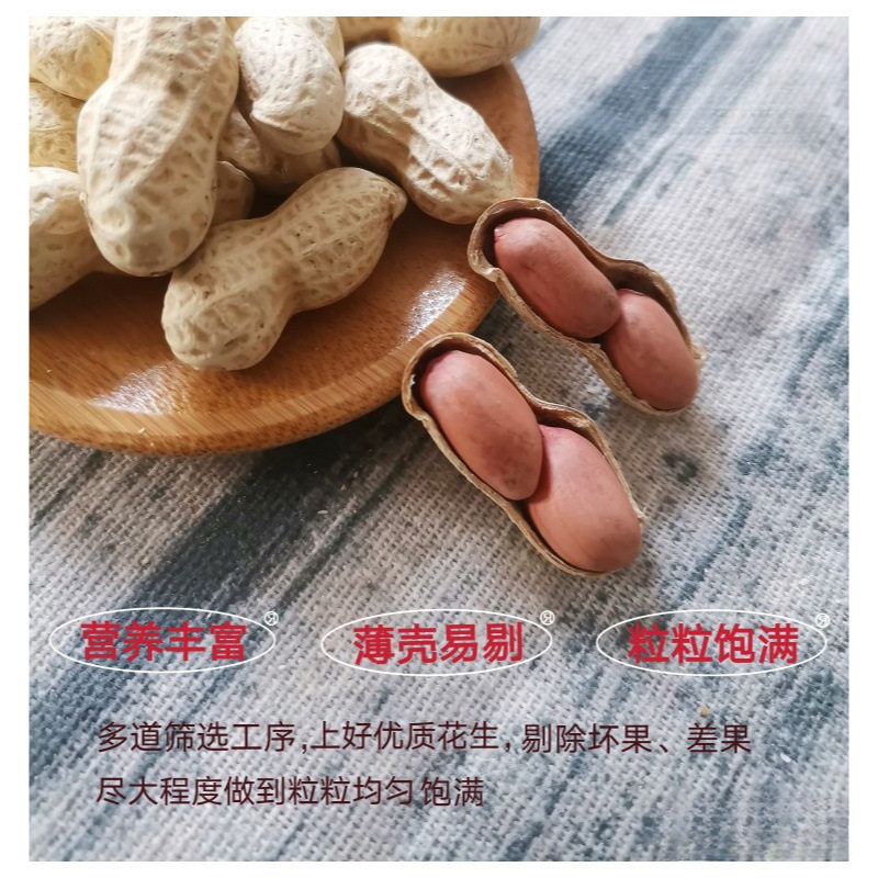 2.5kg Small Pearl Peanuts Fried Original Flavor Walnut Garlic Cooked Small Shelled Peanuts New Year Snacks One Piece Batch F Free Shipping