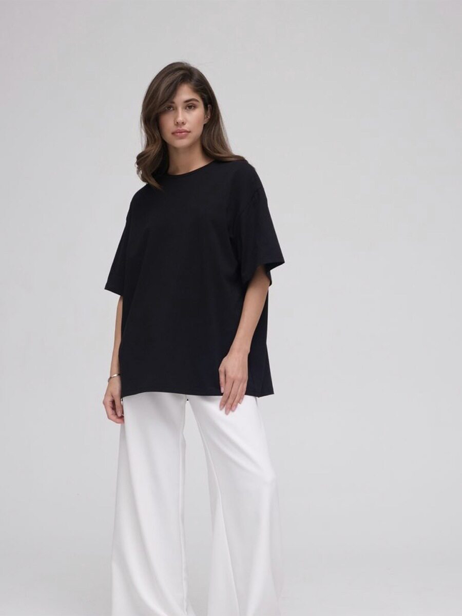 Womens 100 Cotton Solid Color T Shirt Round Neck Short Sleeve Versatile Style Spring Summer Collection Wholesale