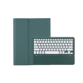 Dark green leather case + dark green ordinary keyboard