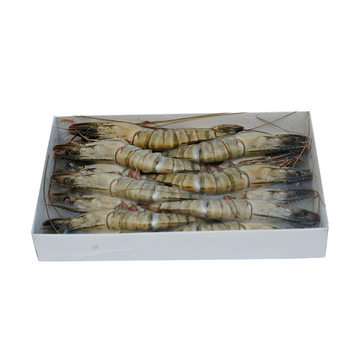 [Black Tiger Shrimp] Raw Frozen Black Tiger Shrimp Imported from Vietnam, Frozen Prawns, Nine-Section Shrimp, Sea Shrimp for Hotels and Restaurants