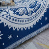 Four Seasons American Jacquard Thread Blanket Constellation Sofa Towel Multi-Purpose Tablecloth Sofa Cushion Outdoor Camping Blanket