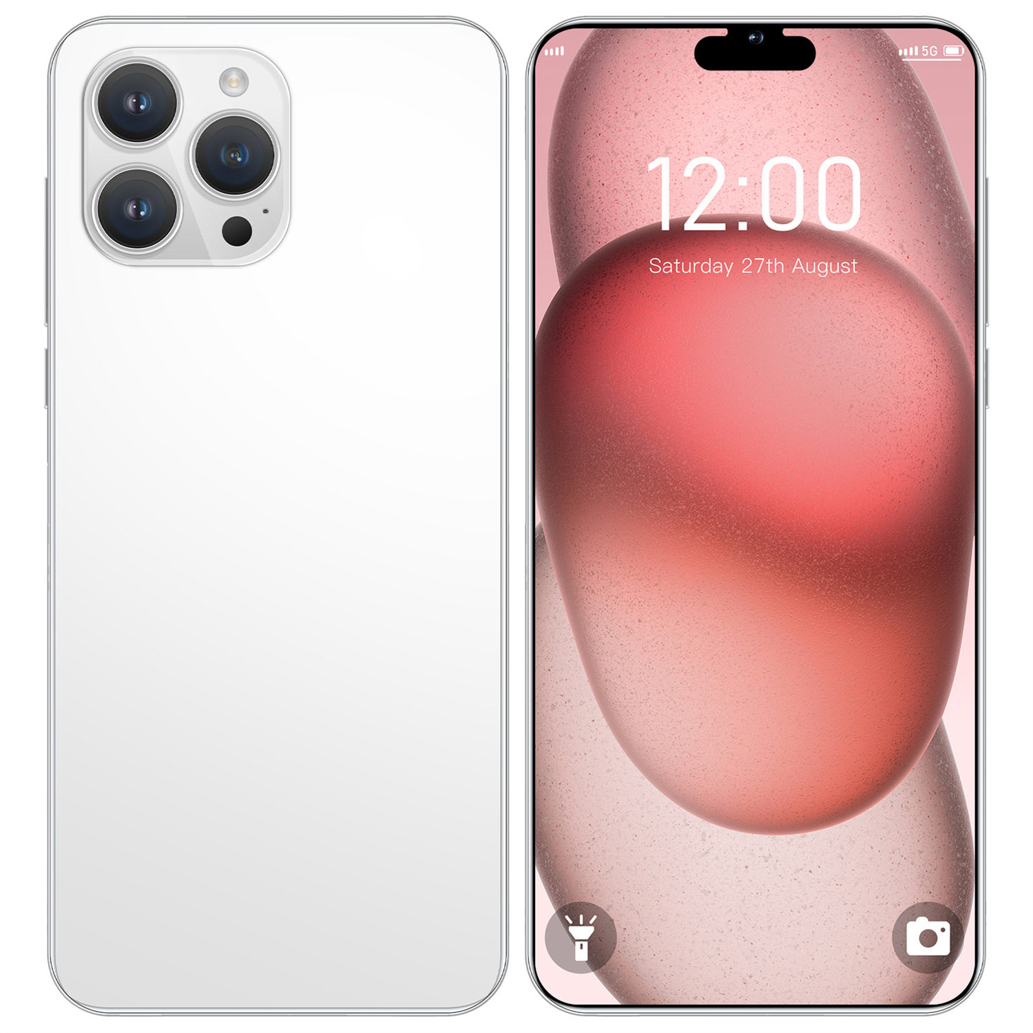 爆款跨境手机i15ProMax6.8寸1+16GB低价外贸一体机智能手机厂家代