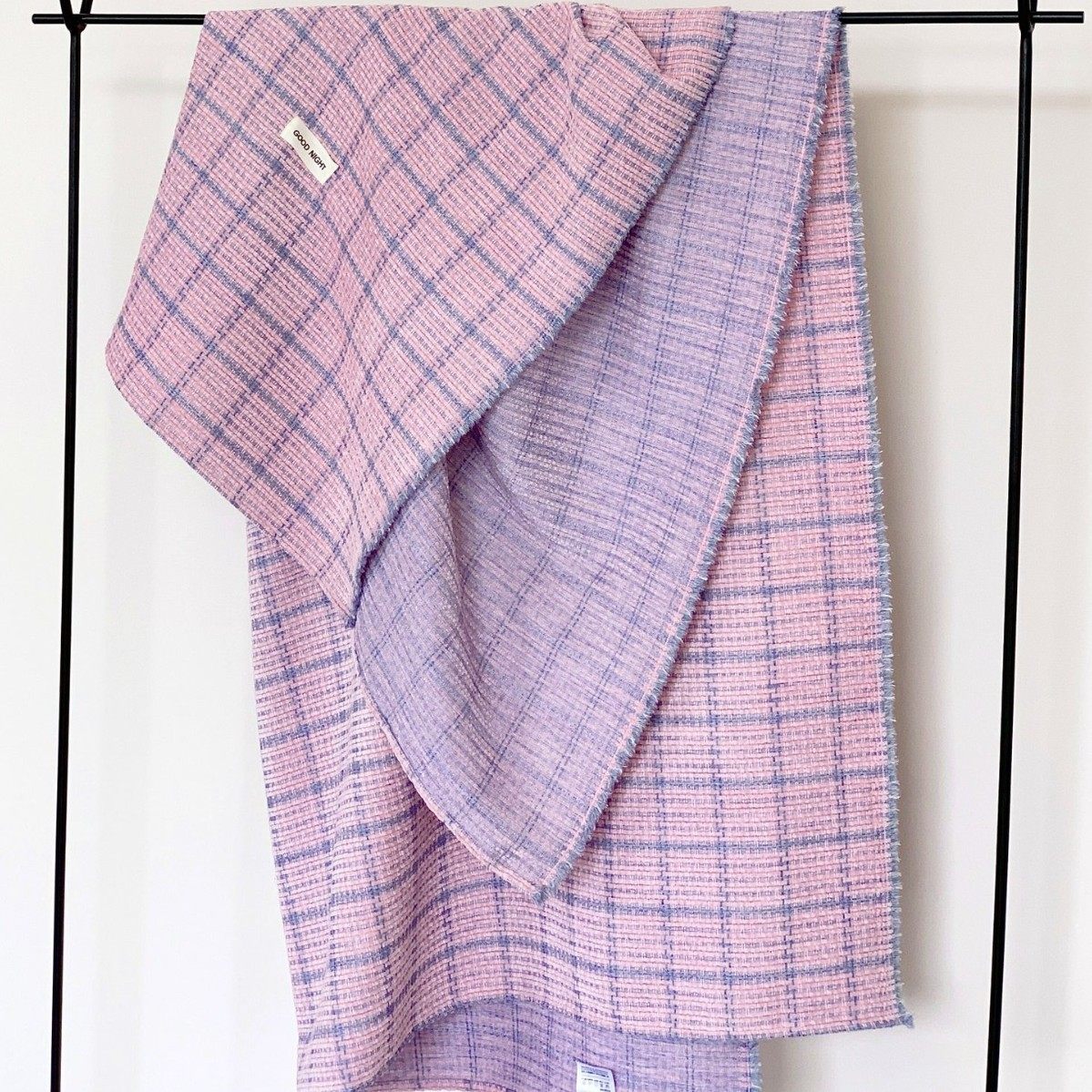 Simple, Fashionable and Versatile, Personalized Small Fragrant Chenille Plaid Blanket, Casual and Comfortable Blanket