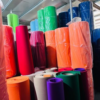 Wholesale Colorfulful Felt Cloth Can Be Used to Make Felt Bags for Kindergarten Environmental Creation Wall DIY Decoration Chemical Fiber Felt