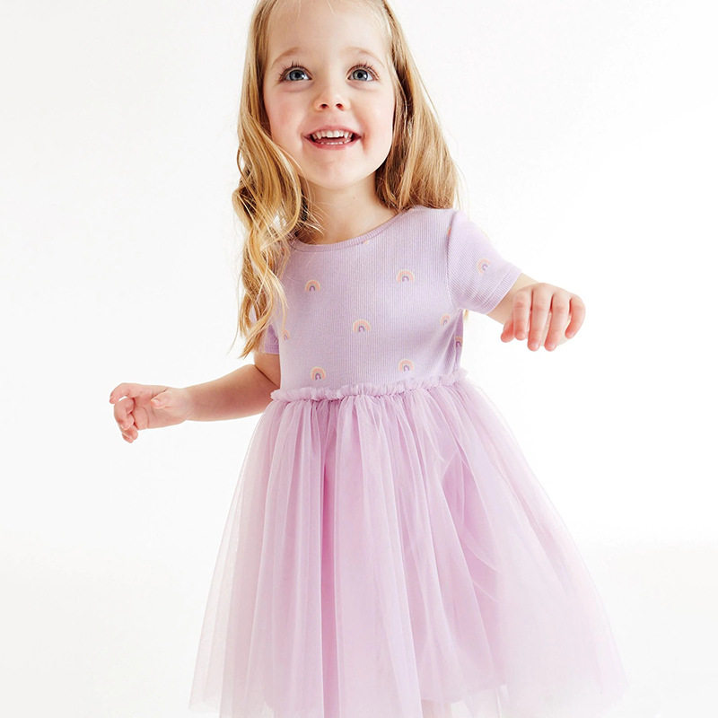 Girls' Skirt, Summer Princess Dress, Cute Breathable Tulle Girls' Dress