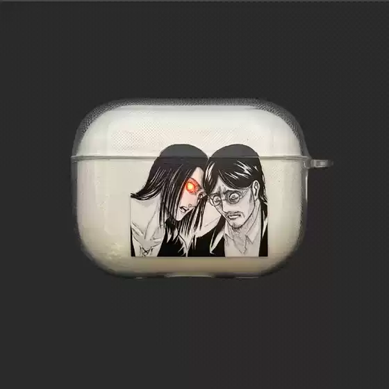 Anime Pair Lights Apple airpods Pro2 Bluetooth Headset Protective Cover airpods4 Generation Creative Transparent Case